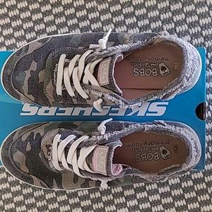 BOBS from Skechers Camo Sneakers